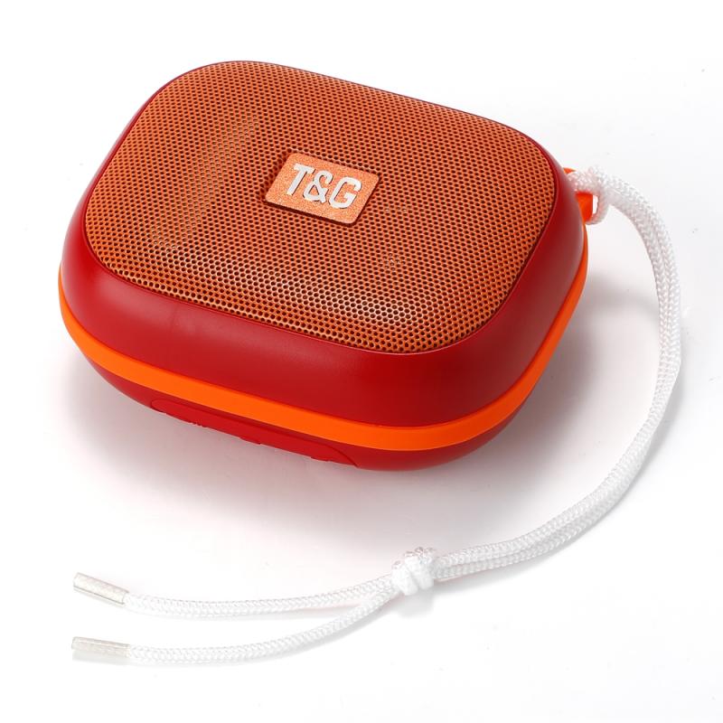 Mini Speaker | T&G TG-394 Outdoor TWS Wireless Bluetooth IPX7 Waterproof Speaker (Red) Home Audio & Video Mini Speaker