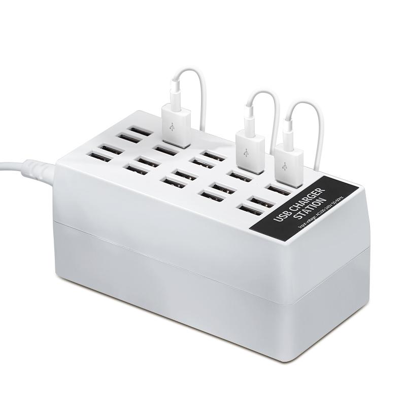 Multifunction Charger | 820 20-Ports Desktop USB Charger Station HUB (AU) Mobile Phone + Accessories Multifunction Charger